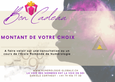 Bon-cadeau Numérologie Globale