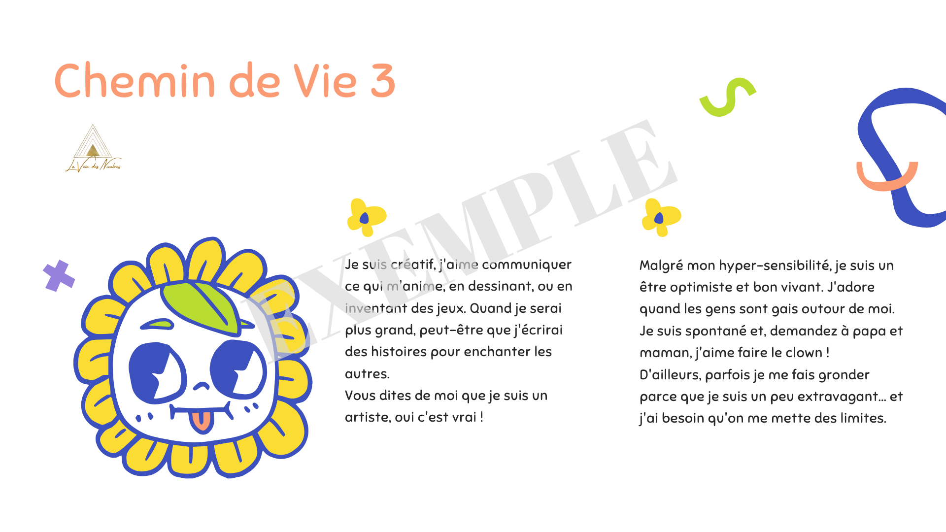 NUmérologie Globale, thème enfant